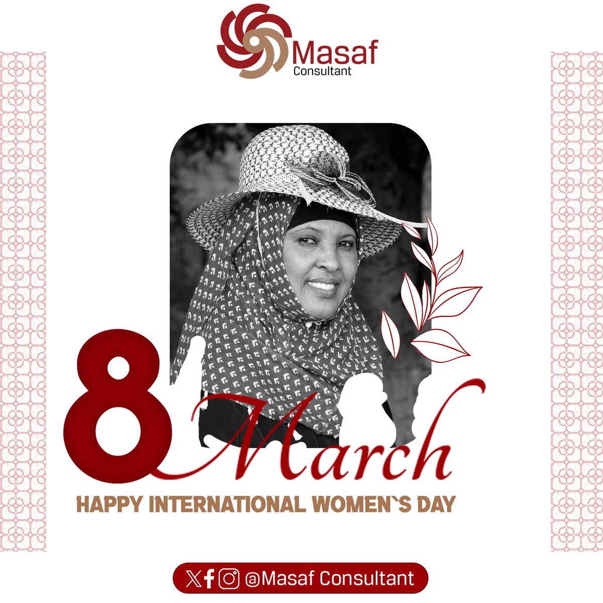The International Women's Day, Masaf Consultancy celebrates the incredible achievements, strength, and resilience of women worldwide. May this day serve as a reminder to recognize and honor the invaluable contributions of women in every aspect of life.