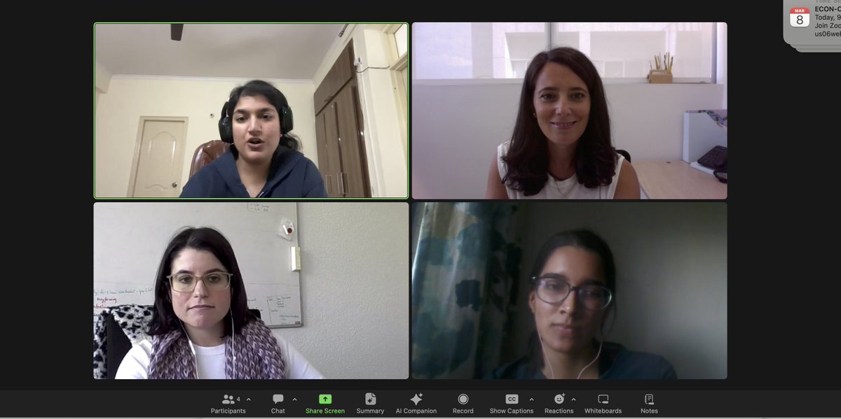 #SpoilerAlert 🚨‼️Guess who is featured in this episode? 😁🤓 Thanks for having me in this fantastic #WomenInLeadership in #Economics initiative! Engaging discussion on macro-climate policy research and its impact on Latam countries with <a href="/MaAlsina/">Maria Alsina-Pujols</a> <a href="/NavikaMehta/">navika</a> <a href="/IEA_economics/">International Economic Association IEA</a> 👩‍💼🌎