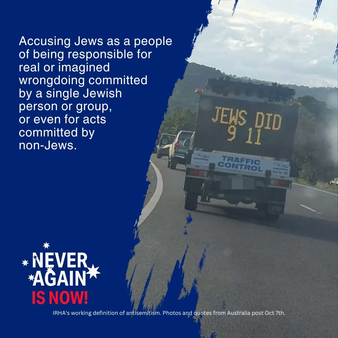 Antisemitism is on the rise in Australia 
- follow @NeverAgainANZ to help
Push Back the Hate, Mate!
#NeverAgainIsNow #antisemitisminaustralia #JewishLivesMatter #pushbackthehatemate