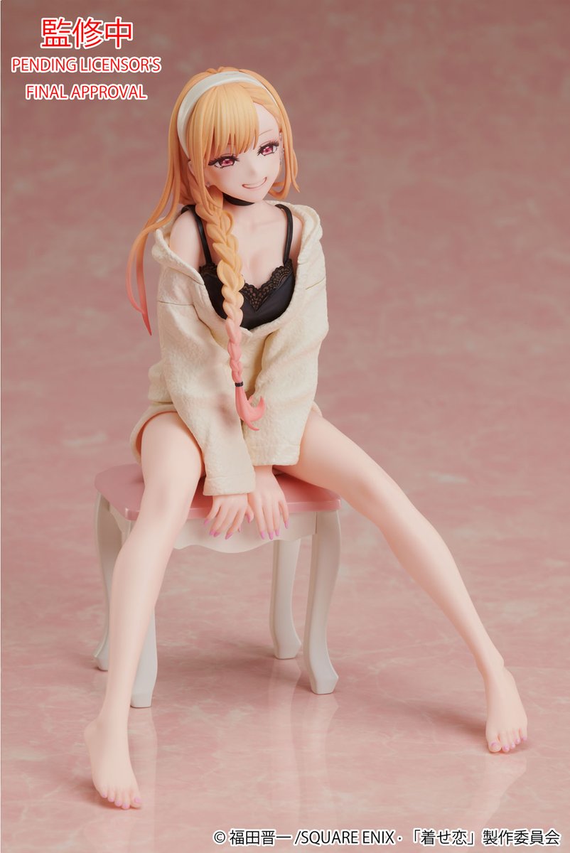 aniplex_plus's tweet photo. ◤￣￣￣￣￣￣￣￣
 ˗ˏˋ 予 約 受 付 中 ˎˊ˗
＿＿＿＿＿＿＿＿◢

#着せ恋 より
喜多川海夢 ルームウェアver.
ノンスケールフィギュア
が登場❣️

ANXオンライン限定特典付きで受付中💡
ぜひ色んなところに座らせて飾ってみてください✨

🎀https://t.co/IemLCjaNwb https://t.co/lZAPxXNKki