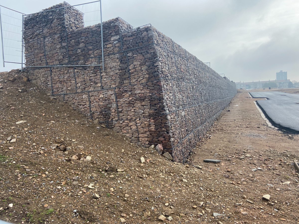 Mass Gravity Retaining Wall on Housing Development

In South of Aberdeen in 2022, Maccaferri Construction designed, supplied and installed 563m3 of Maccaferri Woven Gabions.

Learn more about Maccaferri Gabions 👉 tinyurl.com/mv6aduze

#gabion #civilengineering #construction