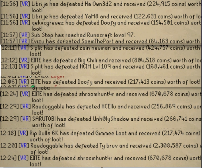 OSRS_VR's tweet photo. UPDATES:

- ROY REDUCED TO GREEN D HIDE AND SMOKED OFF THE 30 LINE ("#1 CLAN" BROKEN BY SOCIAL PKERS) TRY THAT AGAIN LOL

- HAPPY VR LEAKS DAY! (NOTHING CAN EVER BE AS SAD AS DR PUBLIC APOLOGY🤣🤣)

WE ARE IMMUNE TO THESE WEAK ATTACKS ON OUR COMMUNITY 🤡 

https://t.co/FAH2bQJaTK https://t.co/YKrJhcmmo4