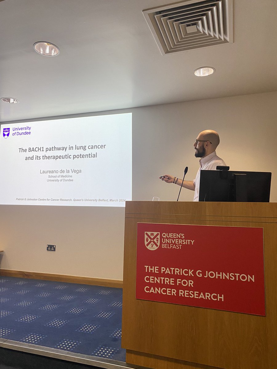 Emma Kerr (@emmamarykerr) on Twitter photo Great visit from <a href="/LauredelaVega/">Laureano de la Vega</a> yesterday to @QubPGJCCR , very exciting science discussed, looking forward to more Belfast-Dundee collaborations 👩🔬
<a href="/drdonnasmall/">Donna_Small</a> <a href="/K_Butterworth/">Karl Butterworth</a> <a href="/BrancoGroup/">Branco Group</a> Great visit from <a href="/LauredelaVega/">Laureano de la Vega</a> yesterday to @QubPGJCCR , very exciting science discussed, looking forward to more Belfast-Dundee collaborations 👩🔬
<a href="/drdonnasmall/">Donna_Small</a> <a href="/K_Butterworth/">Karl Butterworth</a> <a href="/BrancoGroup/">Branco Group</a>