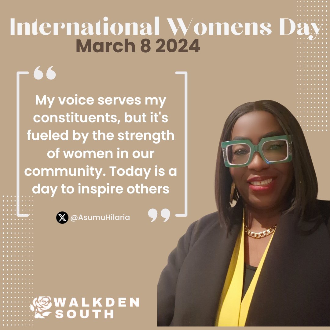 As a Black disabled woman in politics, my story is one of overcoming obstacles and using my voice to serve. This #InternationalWomensDay    I thank the women who came before me & empowered the next generation to lead. #DisabilityRights #ShePersists