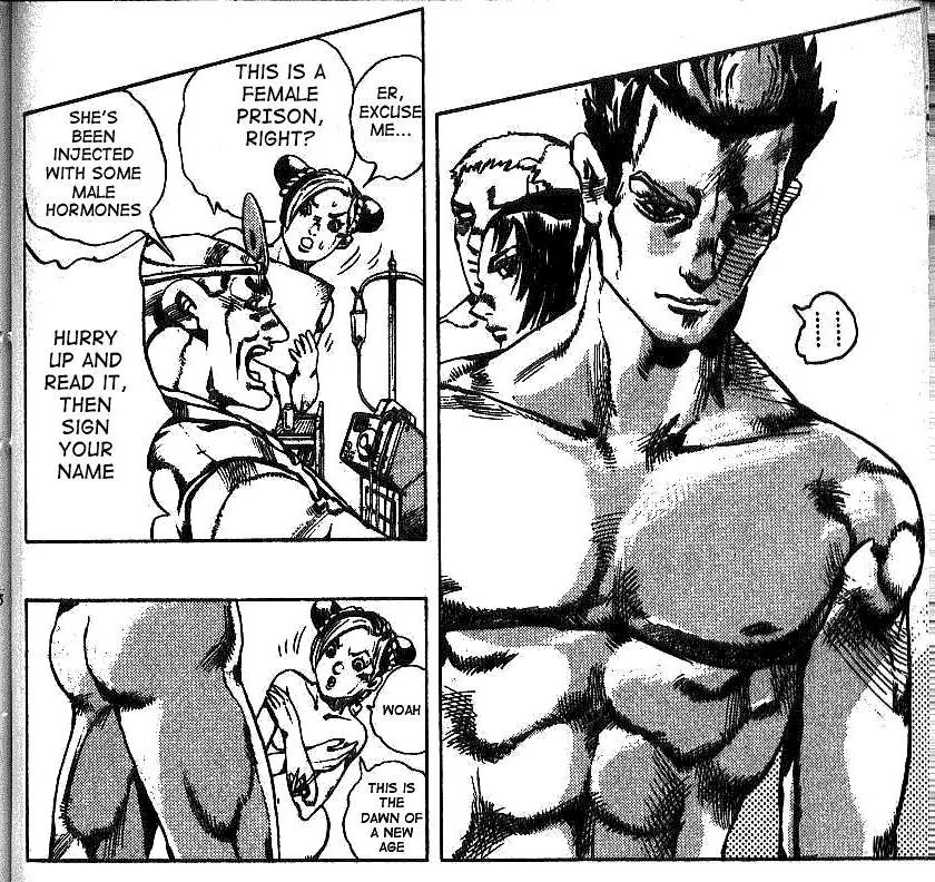 Hirohiko Araki had a positive depiction of a trans man in the late 90s 