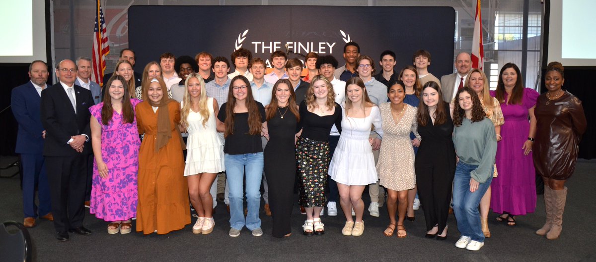 FinleyCommittee's tweet photo. CELEBRATING CHARACTER! On Thursday, we honored the remarkable seniors from Hoover High and Spain Park High Schools at the 2024 Finley Awards Senior Nominee Breakfast. Congrats to the seniors nominated for the prestigious Finley Character Award! #charactermatters @HooverSchools https://t.co/WvBpBM03zQ