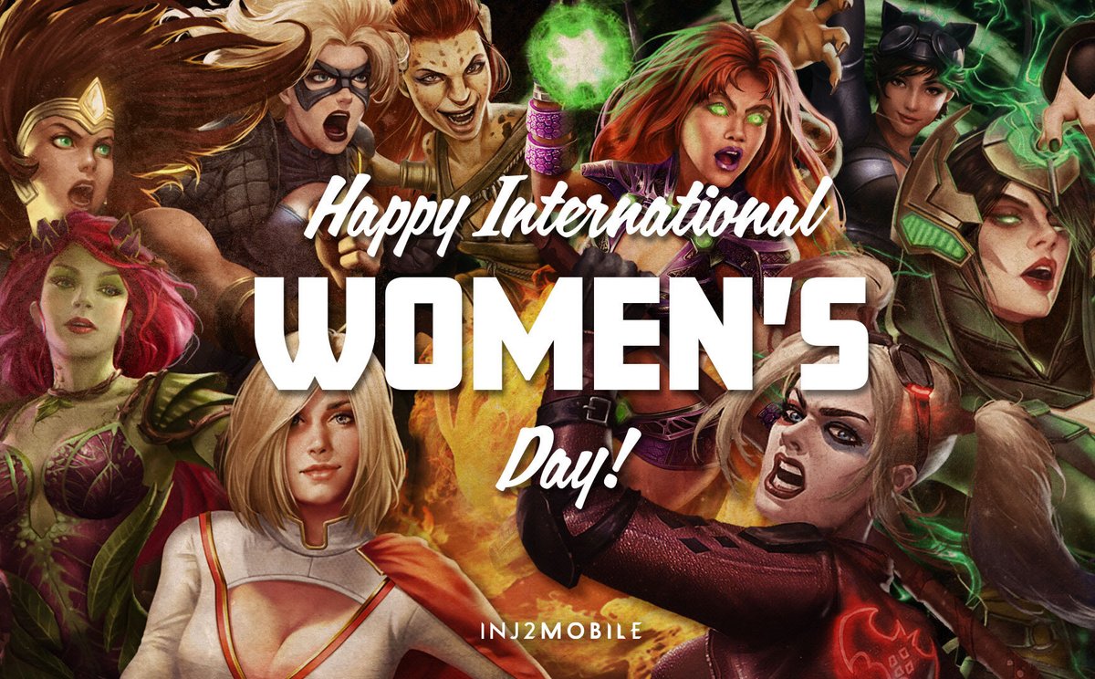Celebrating all the brave and empowering women who fight for what they believe in! #INTLWomensDay #INJ2Mobile