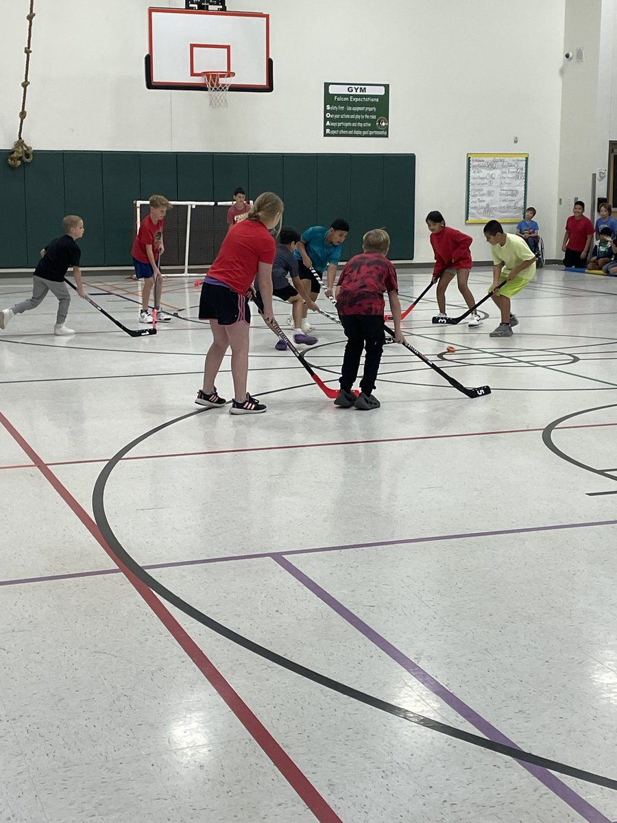 Hockey Championships were held today! In 5th Grade The Pickle Astronauts won 1st place, and in 4th Grade The Pizza Kids took the title. However, both grade levels fell in the grand finale against the staff team, The Anti-Heroes! #fabrafamily #hockeylife #NoMercy