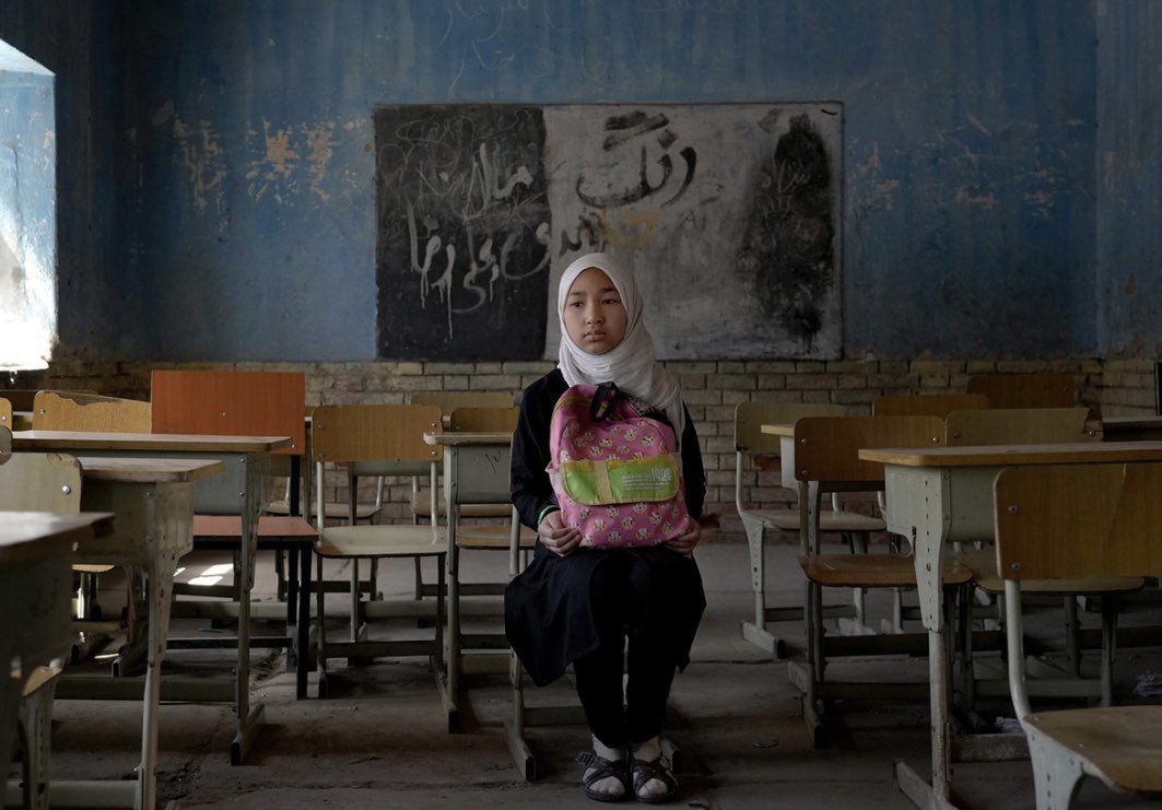 I pray that this International Women's Day marks the end of a time when girls classrooms are empty, women lack the freedom to choose, and their basic rights are stripped away. #IWD2024 #letherlearn #AfghanGirlsVoices