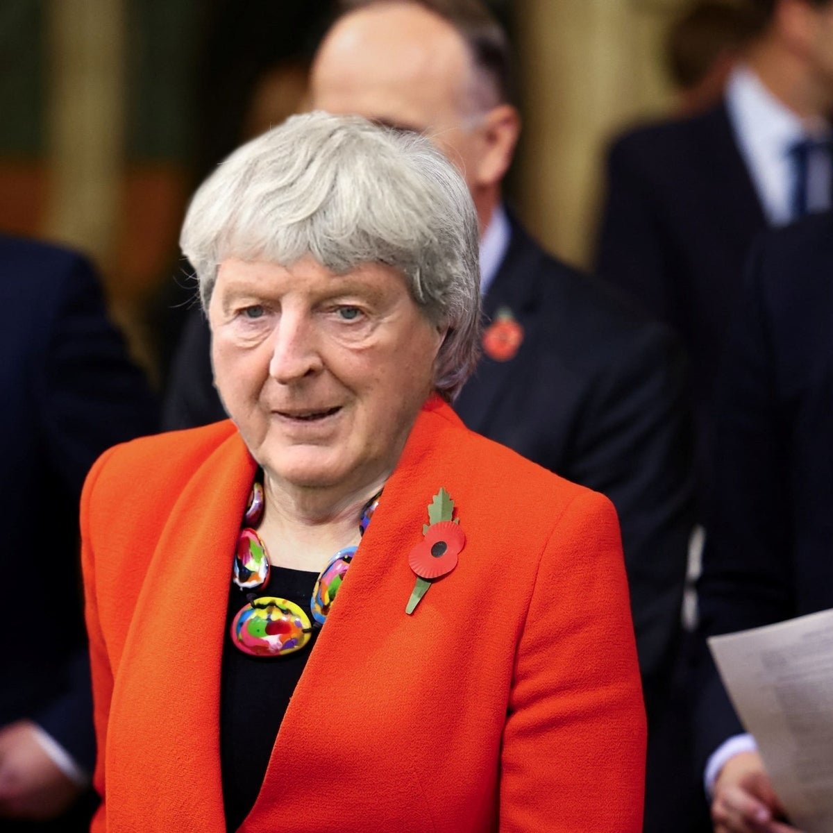 visualsatire's tweet photo. Farewell Theresa May. You stepped up when this nation was on its knees. We'll forever be in your debt 🙏 https://t.co/20Ba88eEBq