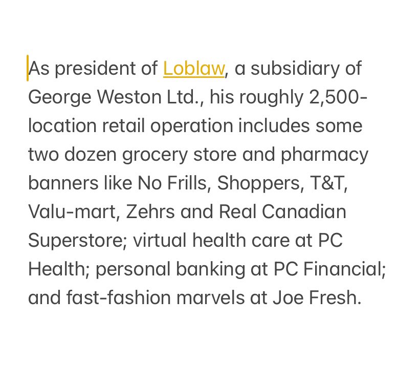 We need to boycott @GalenWestonJR stores to force grocery prices down.  We are in control.  Not @JustinTrudeau or @PierrePoilievre Avoid these stores.