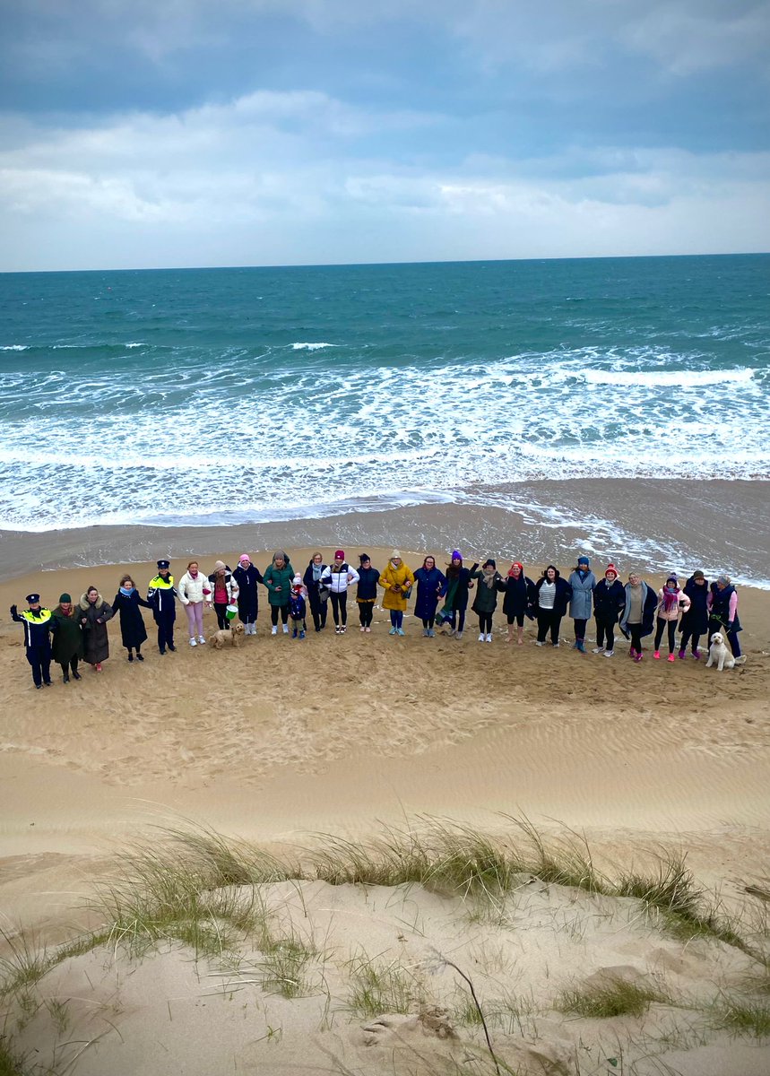 International Women’s Day in Inishowen. Atlantic-lashed but holding those women who don’t have our freedoms in our hearts. 💙💙💙