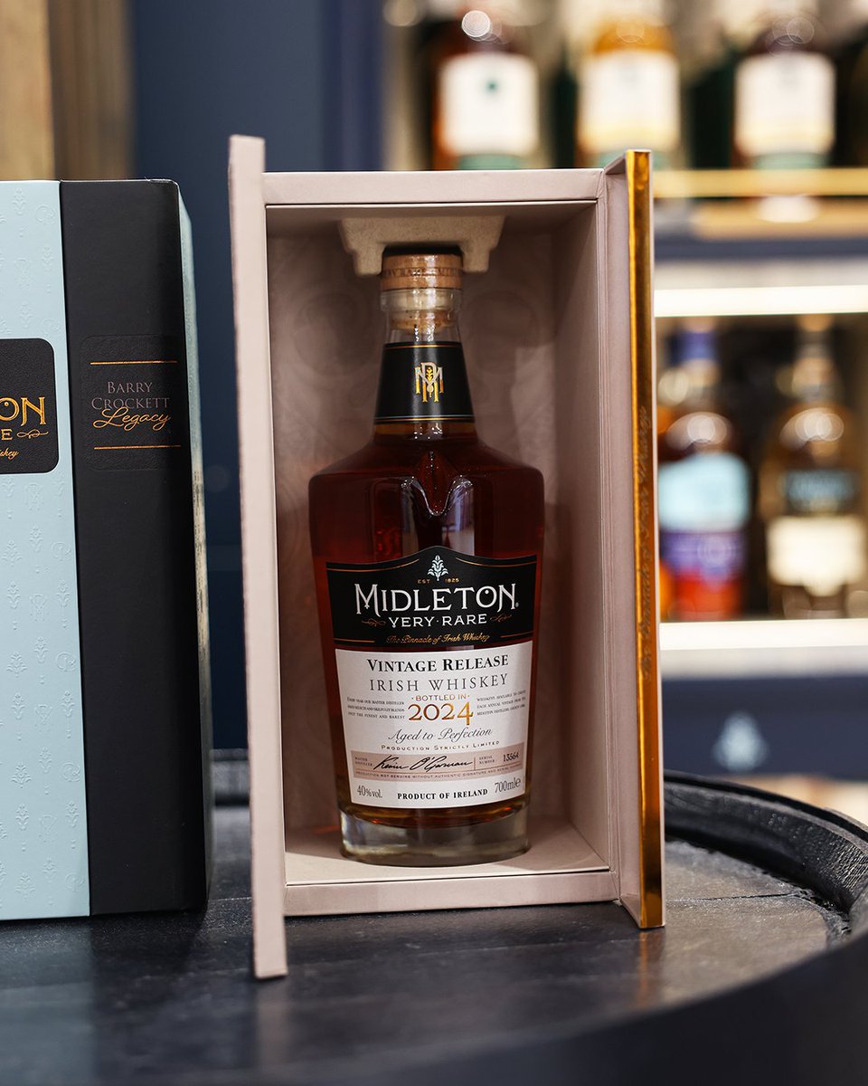 2024 marks the 40th anniversary of Midleton Very Rare. Crafted to perfection by Master Distiller Kevin O’Gorman, the Midleton Very Rare 2024 Vintage Release is now available on Level 3 of our Grafton Street store and online. Shop bit.ly/BTMidletonWhis… #BrownThomas
