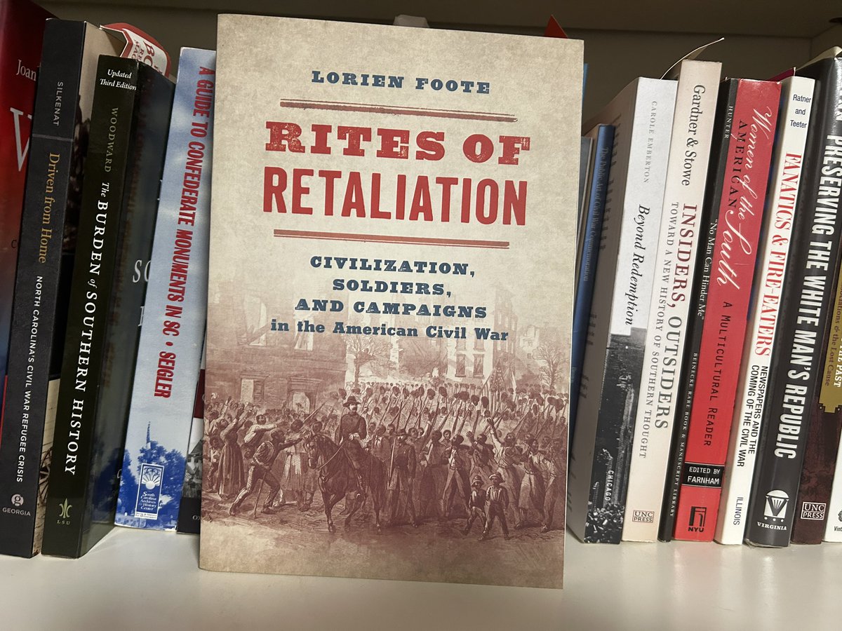 AHouckinFrance's tweet photo. Super excited to get into this tonight. The weather went from nice to gross, cold rain, and it killed my #histgym motivation. So, my brain is getting a workout instead. π
#books #phd #thesis #civilwar #badpicture
@UNC_Press https://t.co/7sRrnyFyvE