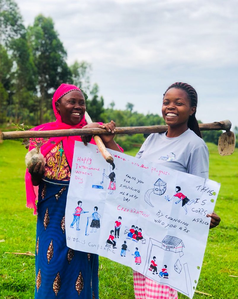 CorpsAfricaRda's tweet photo. At CorpsAfrica, we firmly uphold the belief that women serve as vital catalysts for fostering sustainable and inclusive development. 1/3 https://t.co/wUZsiMd27K