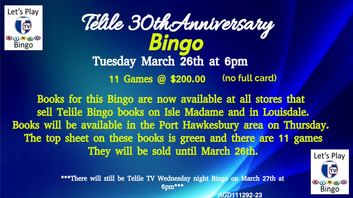And, speaking of bingo...Check this out!