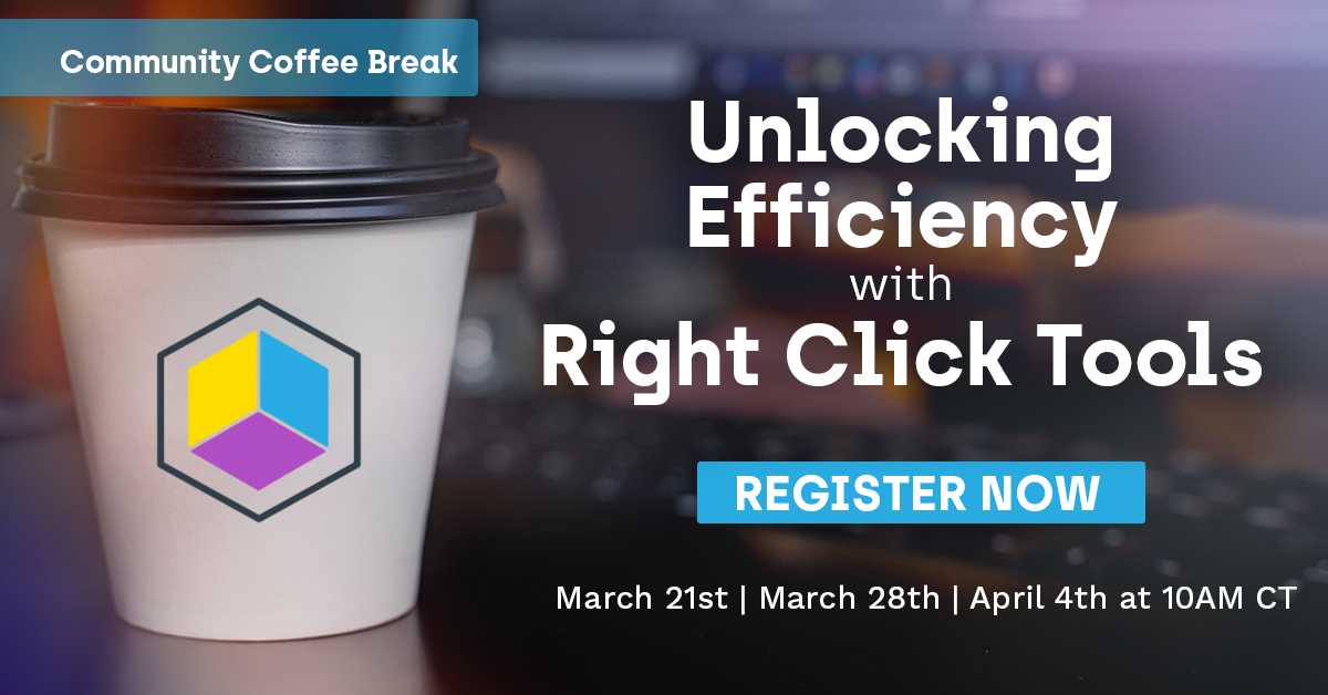 RecastSoftware's tweet image. Grab your morning coffee and join us for 30-minute sessions as we talk about the most-used features of Right Click Tools Community Edition and give tips and tricks for using the tools and hidden gems inside the Enterprise edition! ☕

Save your spot!👉 ow.ly/CUhA50QOZ5k