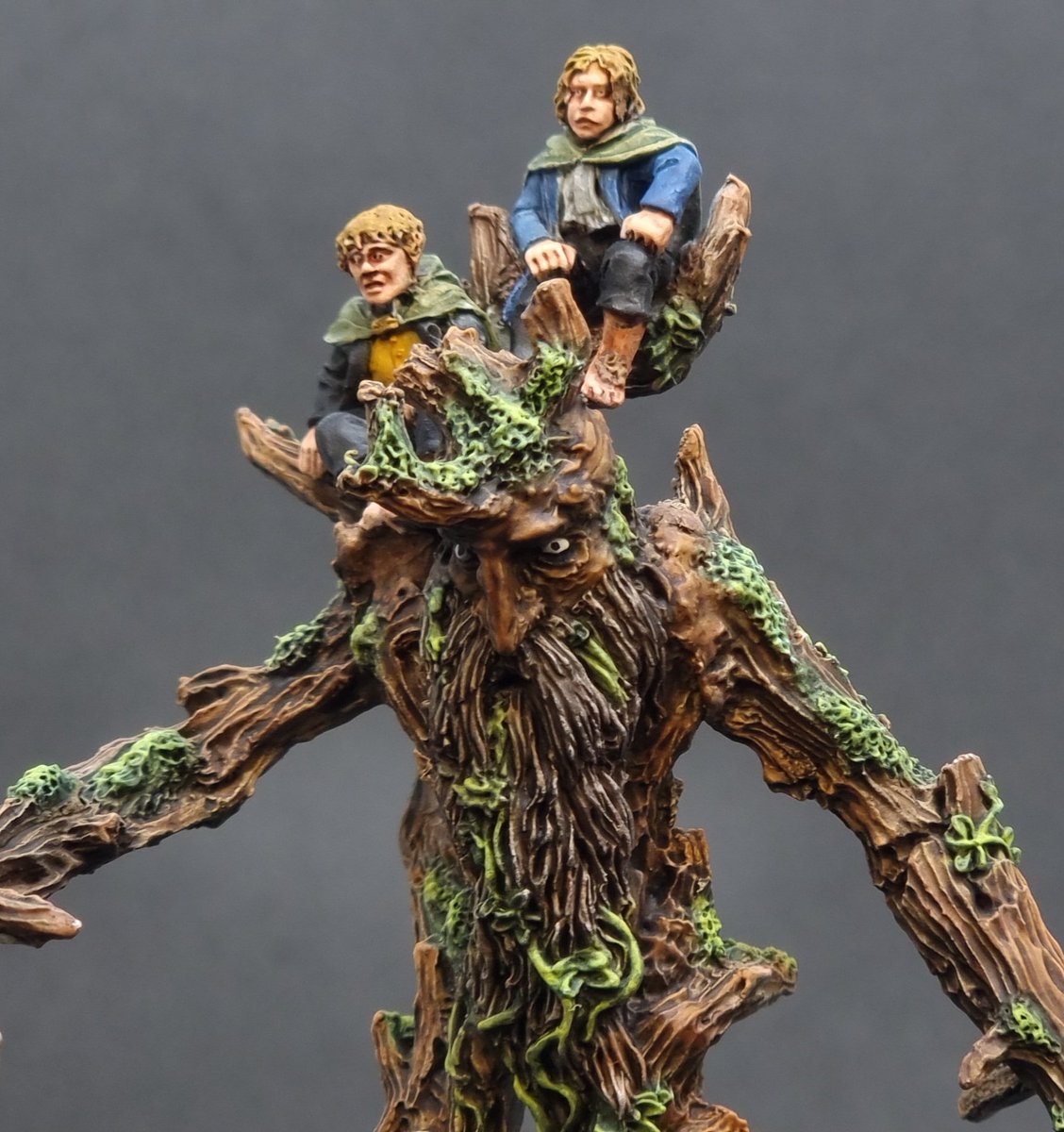 PaintsPirate's tweet image. #mesbg #treebeard #hobbits #lotr