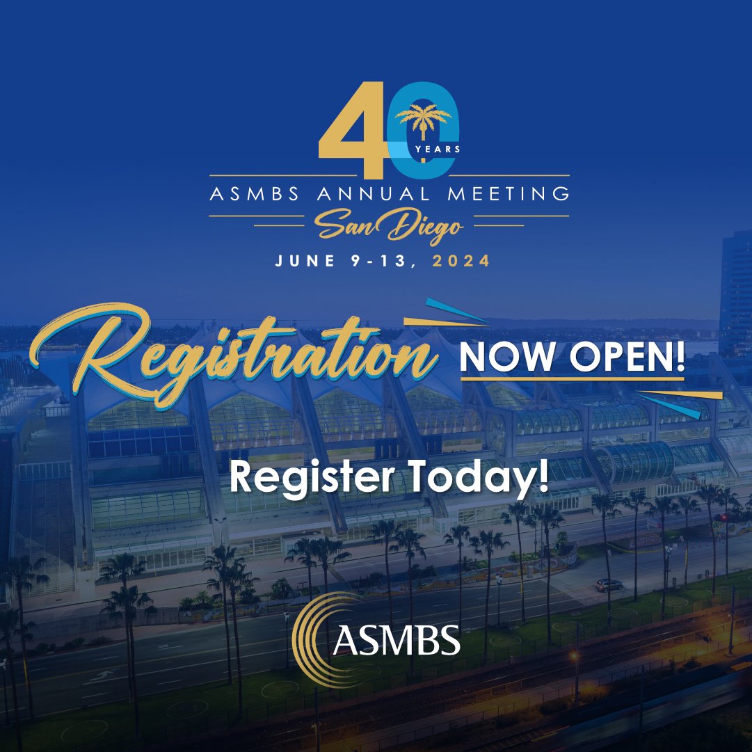 Registration is OPEN for the ASMBS 40th Annual Meeting! 

Learn from top minds, network, and earn continuing education credits! asmbsmeeting.com/registration/

 #ASMBS2024 #metabolicbariatricsurgery