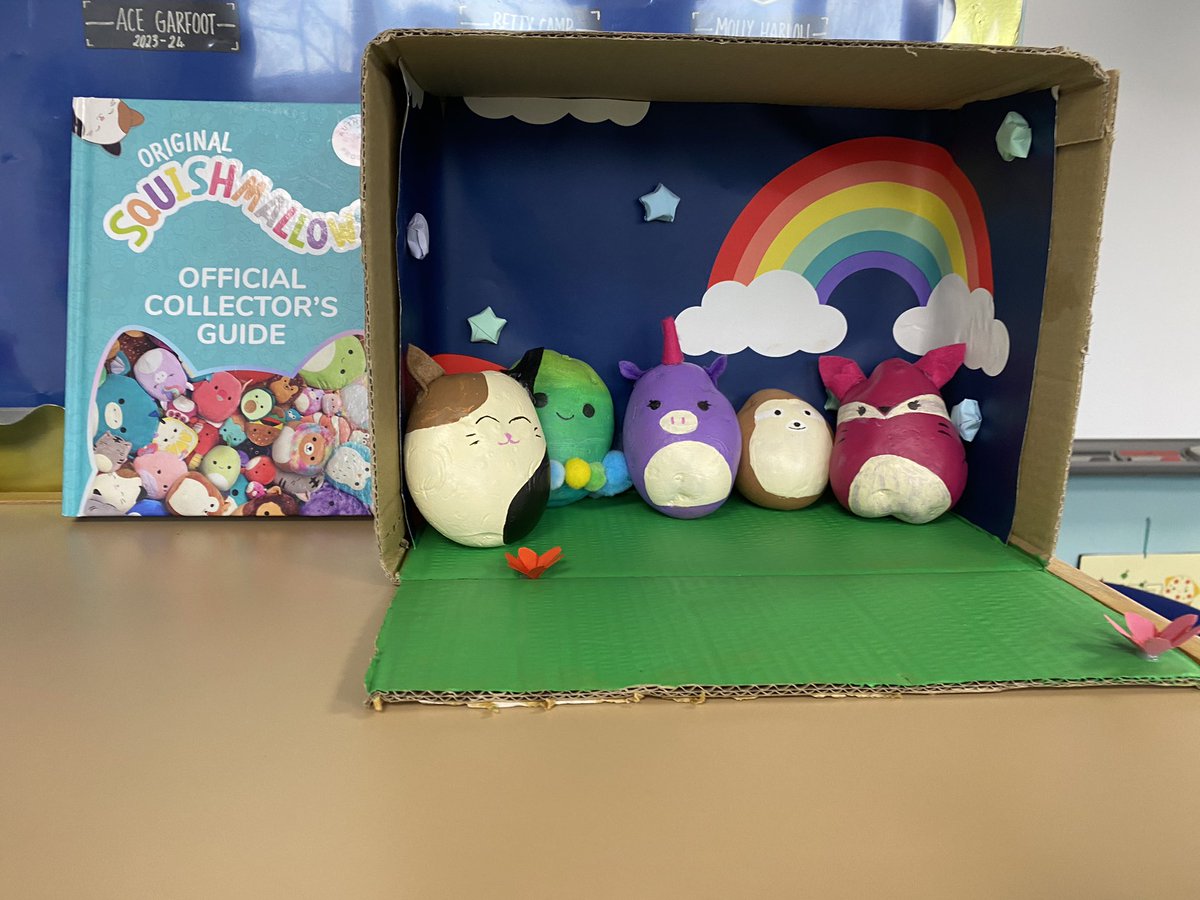 SamNeal74's tweet photo. @squishmallows @Jazwares @KellyToys this is our paint a potato 🥔 entry for the world book 📕 day competition we painted our Haven classroom favourite characters 🌈✔️🤩#WorldBookDay2024 #Neurodiversity @AldermanWhite #TeamHaven https://t.co/Ekc2ZJoGOm