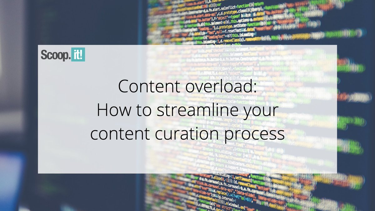 Content Overload: How To Streamline Your Content Curation Process #contentoverload #content #contentcuration #curation hubs.ly/Q02mZK520