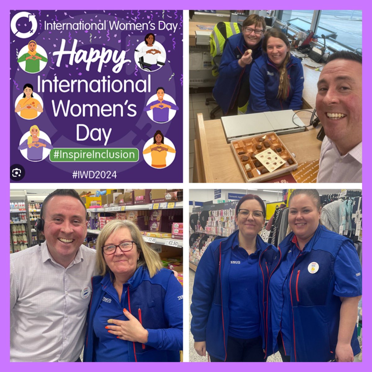 Enjoyed International Woman’s Day in Tesco Atherton today, as we celebrate diversity and inclusivity with all the incredible woman in the team 🫶

#InternationalWomensDay