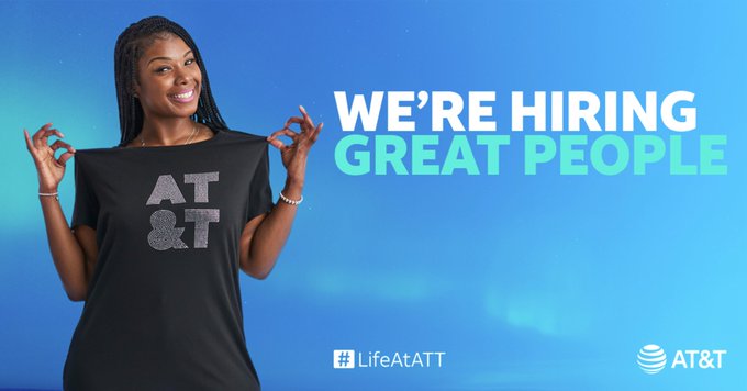 Ms_VKing's tweet photo. @GreatFloridaJob ◄◄AT&amp;T #Hiring►►Retail Sales Consultants in FL! Benefits include Medical, Dental, Vision, 401(k), Paid Time Off, Discounts on other AT&amp;T Products &amp; Services. Our top sellers earn up to $62,460/year!
Apply Now: https://t.co/ePlktmaNlK
Please share this post !! https://t.co/XOK6lBRmUt