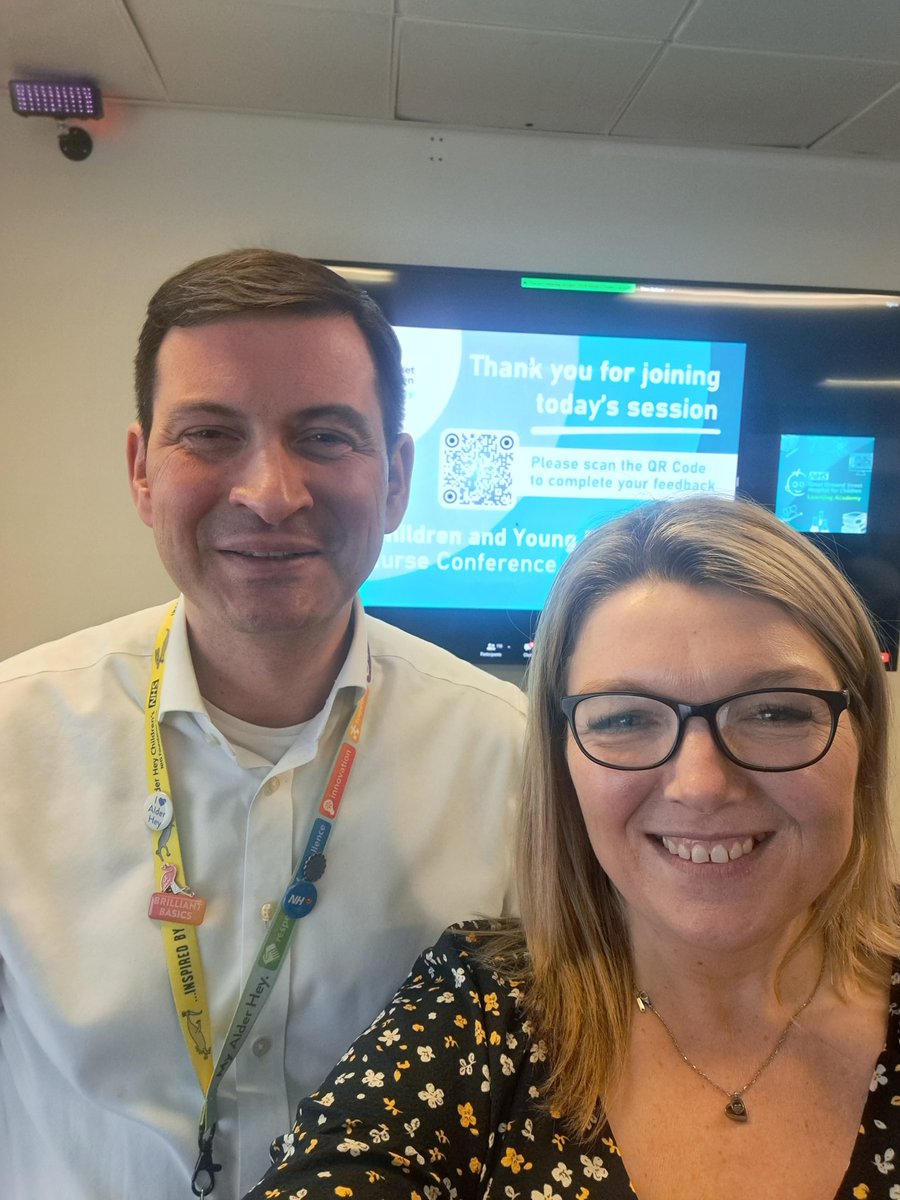 Really enjoyed presenting to the CYP Student nurse conference at GOSH today. I shared what it's like as a parent to be in hospital with a sick child and what we're doing as a charity. Was also great to finally meet in person Nathan who is an incredible Chief Nurse at Alder Hey.
