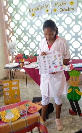 ci_s_esperanza's tweet photo. Se realiza Taller de Mujeres Creadoras en homenaje al día 8 de marzo donde se exponen varios medios de enseñanza con diferentes objetivo metodológico para lograr el fin de La Primera Infancia.@LimontaReyes @CubaMined @dmeSantiago2019 @NelvisColás @adolisBonne https://t.co/PVkui4CDVF