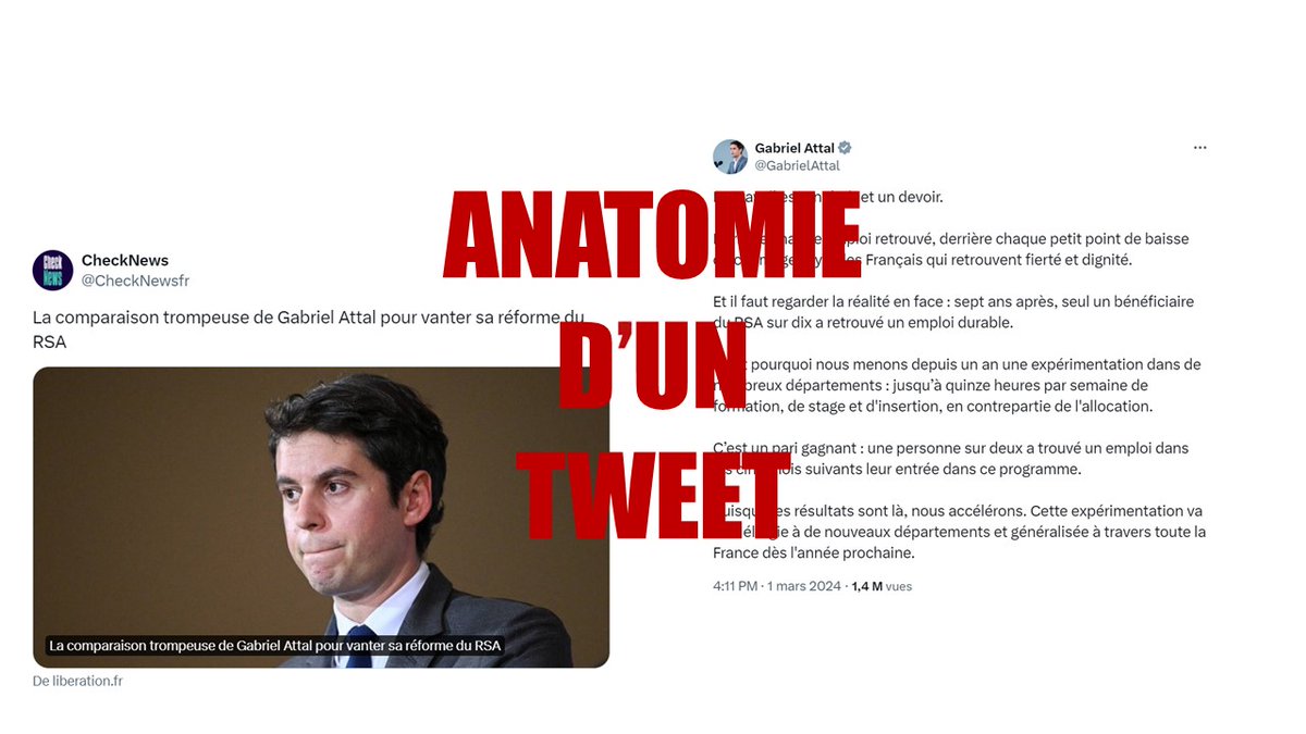 Parce que ce tweet est une pépite de manipulation de l'opinion, voici un débunkage :