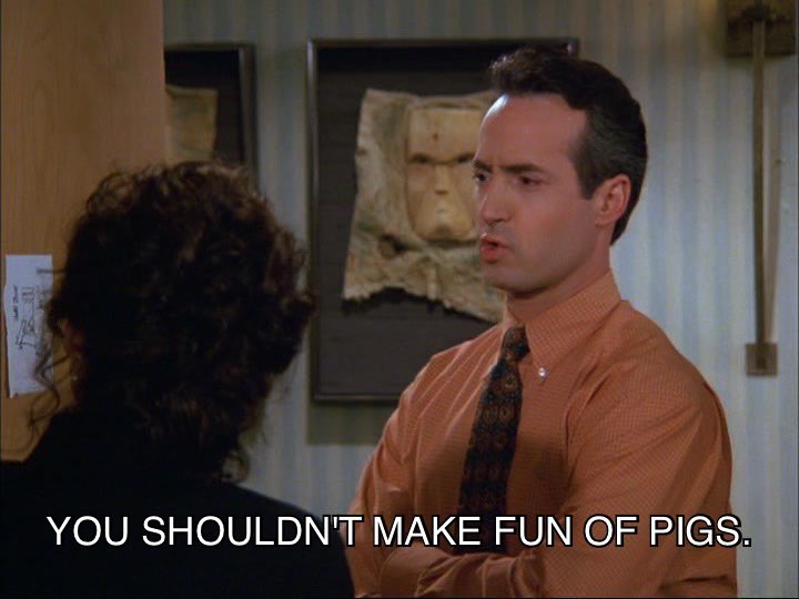 The coworker Elaine shows her New Yorker comic to is like 90% of twitter