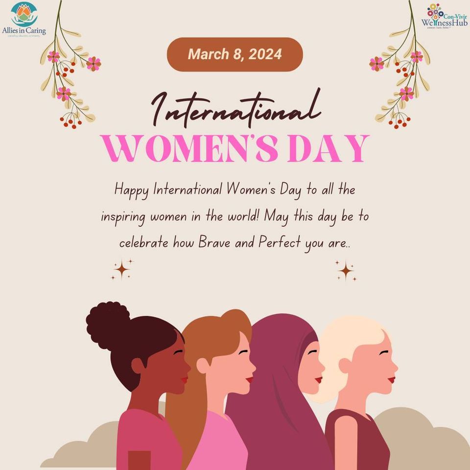🌸✨ Happy International Women's Day! Let's celebrate the strength of women worldwide and recognize the crucial role of mental health in their journey. Together, let's empower, support, and prioritize well-being every day. #InternationalWomensDay #MentalHealthMatters 💪💖