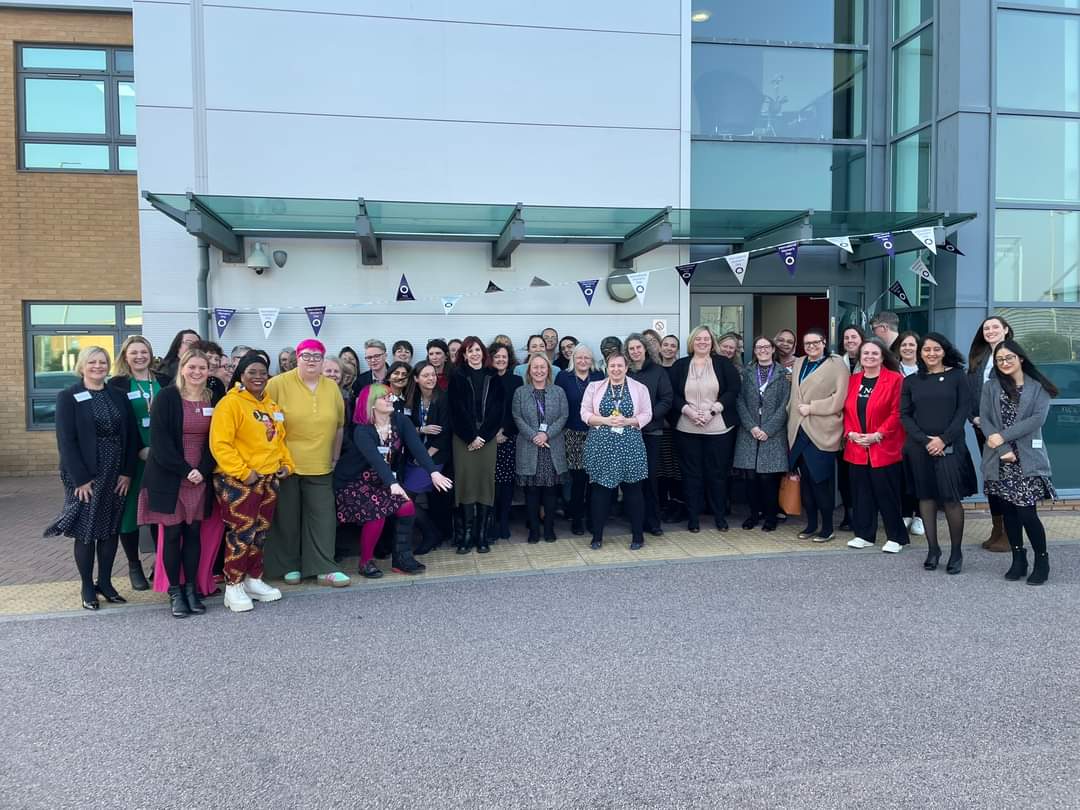 70 women today. Who knows how big we will grow next year! Thankyou to everyone who made today possible 💜 #LincsIWD #IWD2024