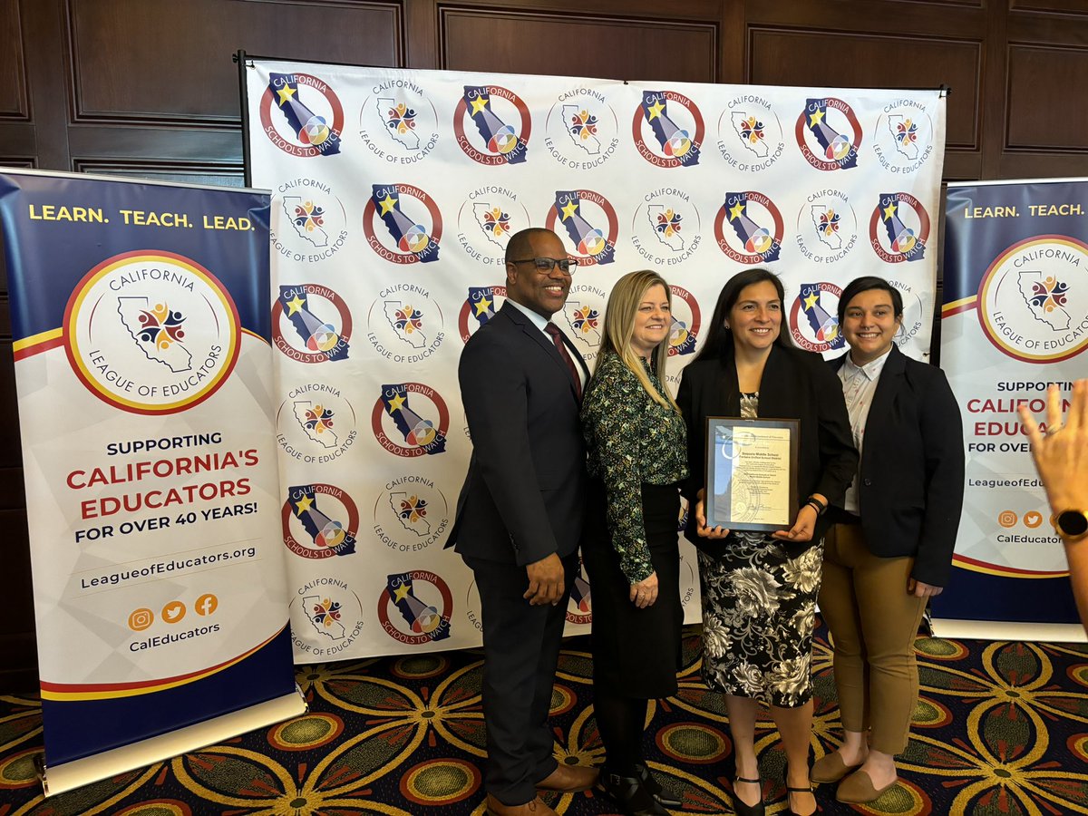 JcwcBrunson's tweet photo. Representing the Association of California School Administrators (ACSA) for membership at the California League of Educators State Conference.  Here are some photos of amazing teachers and administrators who demonstrated excellence at their sites  supporting our students @acsa https://t.co/0J99QCFL7B