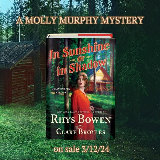 Attention Arizonans! Tomorrow, Sat. March 9 I’ll be signing my new Molly Murphy book IN SUNSHINE OR IN SHADOW with my co writer @ClareBroyles at @poisonedpen in Scottsdale at 2 pm. If you’d like us to sign a copy to you the store does mailing. Oh, and I’m bringing goodies!