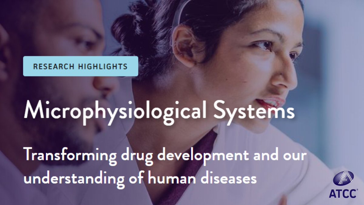 officialatcc's tweet photo. Read our new #blog post to learn how #microphysiological systems are transforming drug development and our understanding of human diseases. https://t.co/Q5TDZuzwj1
#CredibleConversations https://t.co/AafqqA9GJP