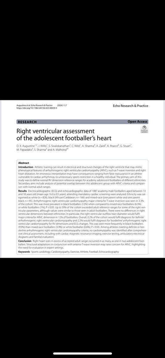 Honoured to be part of the Football Association faculty today presenting our recent research publication on the adolescent footballers heart published in @EchoResPract