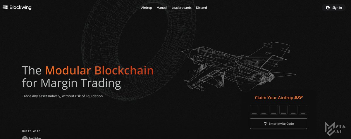🃏Initia x Blackwing
(Reward Potential)

--🧮 The Modular Blockchain for Margin Trading built on Initia
    💰 No Minimum
    ⏳ 5 Minutes
Blackwing is a layer 2 blockchain for leveraged trading without liquidations, using Limitless Pools.

SHARE CODES IN COMMENT
Mini-thread  🧵