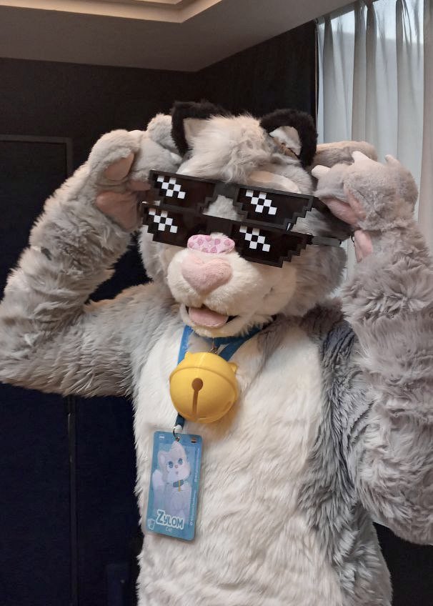 How cool is too cool for #FursuitFriday? 😎
