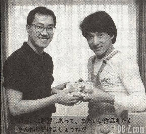 _OtakusBR's tweet image. Jackie Chan comentou sobre a morte de Akira Toriyama, e prestou suas condolências ao autor. 

"Akira Toriyama-sensei, obrigado por criar tantos clássicos, eles estarão para sempre no mundo, Descanse em paz!"

O Jackie Chan foi um dos grandes ídolos do Toriyama.