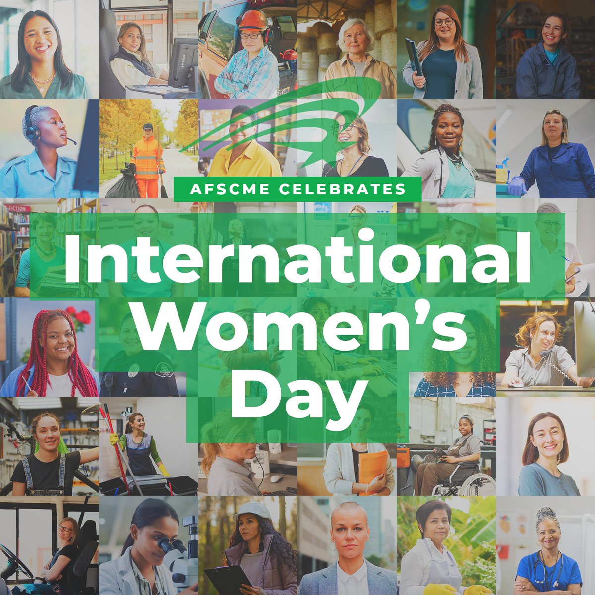 On International Women’s Day, we honor all of the remarkable AFSCME women whose strength and dedication make our union so strong.