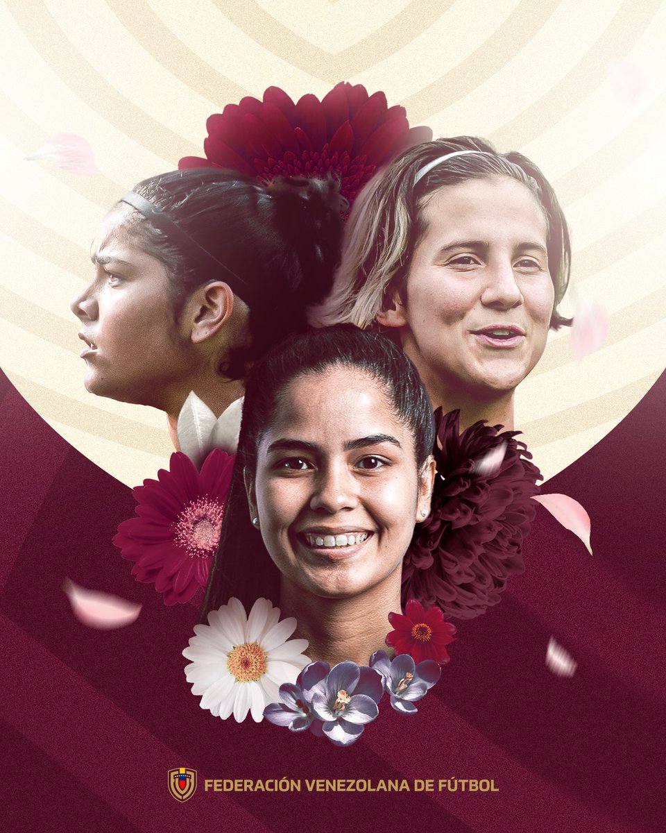 Porque 𝘂𝘀𝘁𝗲𝗱𝗲𝘀 𝘀𝗼𝗻 𝗲𝗷𝗲𝗺𝗽𝗹𝗼 dentro y fuera de la cancha. Con su entrega, 𝗱𝗲𝗷𝗮𝗻 𝘀𝗶𝗲𝗺𝗽𝗿𝗲 𝗲𝗻 𝗮𝗹𝘁𝗼 a la mujer venezolana. ⚽️🇻🇪

¡Feliz día internacional de la mujer! ❤️

#SiempreVinotinto