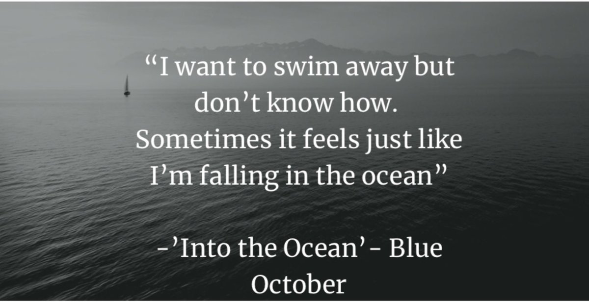GFahrney39459's tweet photo. This song is ‘Into the Ocean’ by Blue October. If you’ve never heard it, I would definitely recommend it. #Secondimage #rsj108 https://t.co/N4jzy2qn0C
