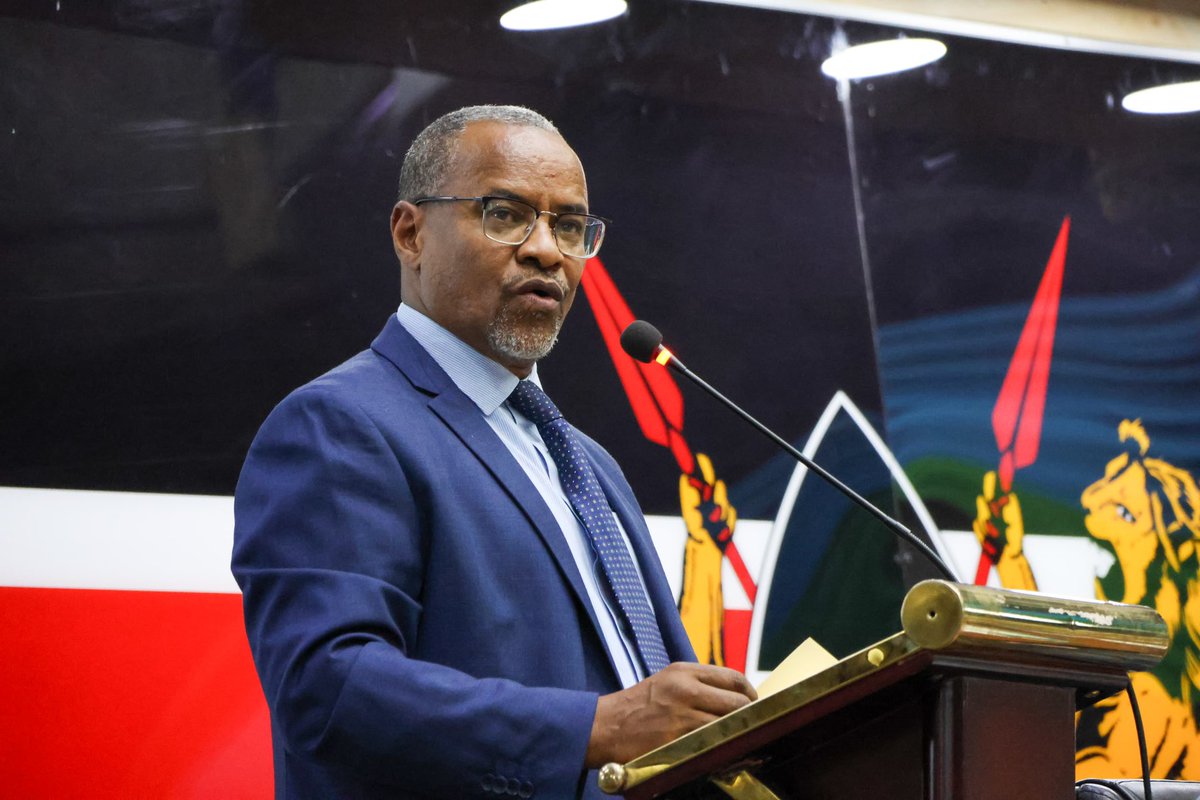 JKorir_K's tweet image. The Ministry will continue the conversation &amp;amp; in collaborating with other sector partners and counties to diversify our funding sources and make water and sanitation provision efficient. 
Joined CS @ZachariaNjeru for the closing ceremony of the inaugural #WASIC2024 conference