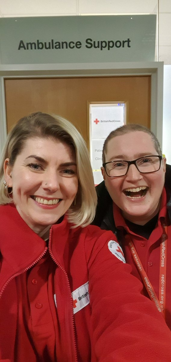 Female dream on ambulance duty @BritishRedCross @RedCrossScot for #InternationalWomensDay