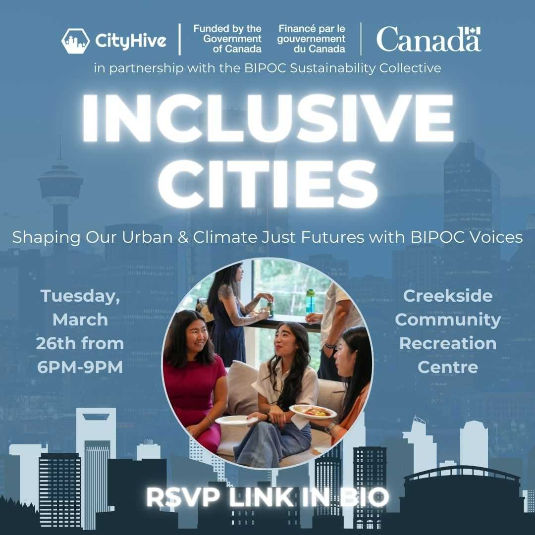 BIPOC youth & professionals are invited to join @cityhivevan for an evening of networking and building community, to discuss and reimagine our cities’ futures and build a more inclusive workforce in urban planning, sustainability and civic governance. bipoc-networking.eventbrite.ca