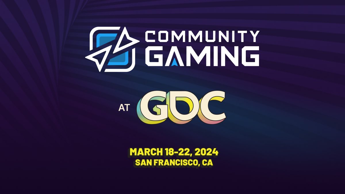 Headed to #GDC next week with @the_evany to spread the gospel of web3 gaming and catch up with traditional game industry friends. Who else is attending? Let’s chat about esports and @CommunityGaming’s new tournaments API.