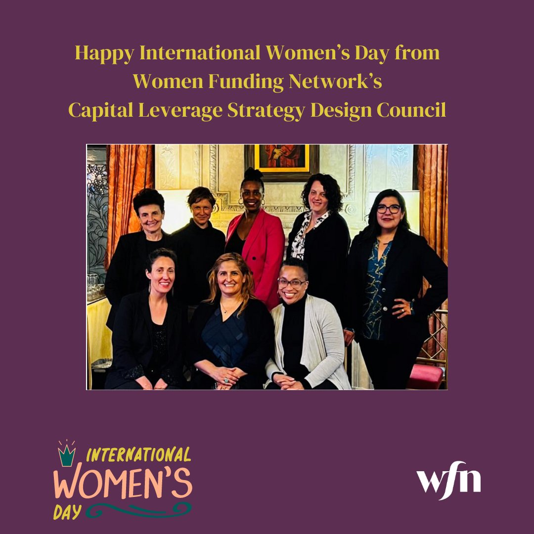 Happy International Women’s Day, centered on the mission to #InspireInclusion. Our Gender & Capital Leverage Strategy Design Council works to fund women’s funds on the front lines of economic mobility, repro justice, and climate justice. #IWD2024 #IWD2024