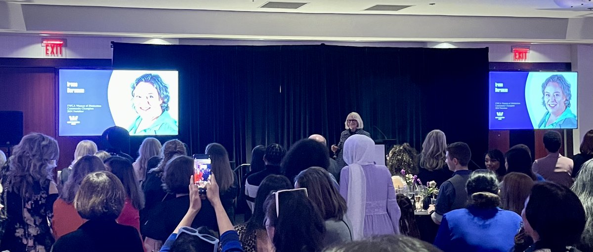 Last night YWCA in Vancouver announced its nominees for the 'Women of Distinction' awards with our own
<a href="/idors/">Irene Dorsman</a> getting nominated for Community Champion. Her hard work for <a href="/wel_women/">WEL - Women's Equity Lab</a> and Angel Forum got well deserved attention. #YWCAWODA <a href="/VanYWCAWODA/">Women of Distinction</a> Congrats and thank you Irene!