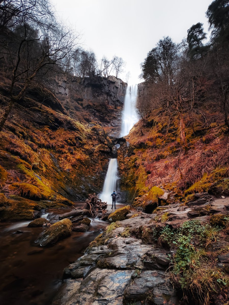 Pistyll Rhaeadr Waterfall Today 🤟🏽